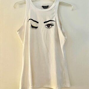 Winking Eye by CHICME Tank Top, XL